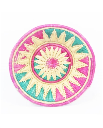 Multi Color Hand Craft Basket Sikki Grass